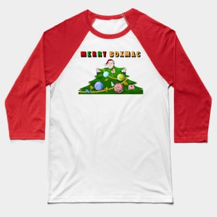 BoxMac Christmas Baseball T-Shirt